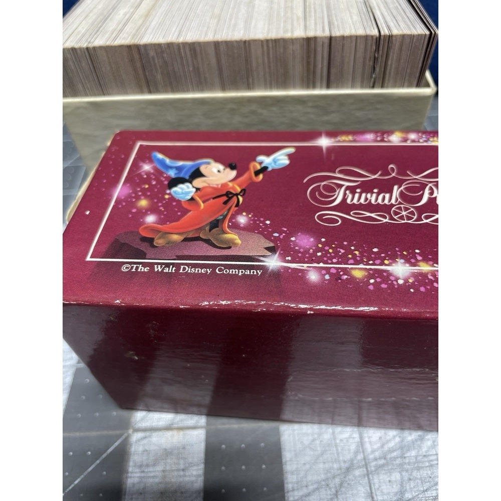 Trivial Pursuit 1986 Magic of Disney Family Game Parts‎ Kids Trivia Cards - Picture 2 of 5